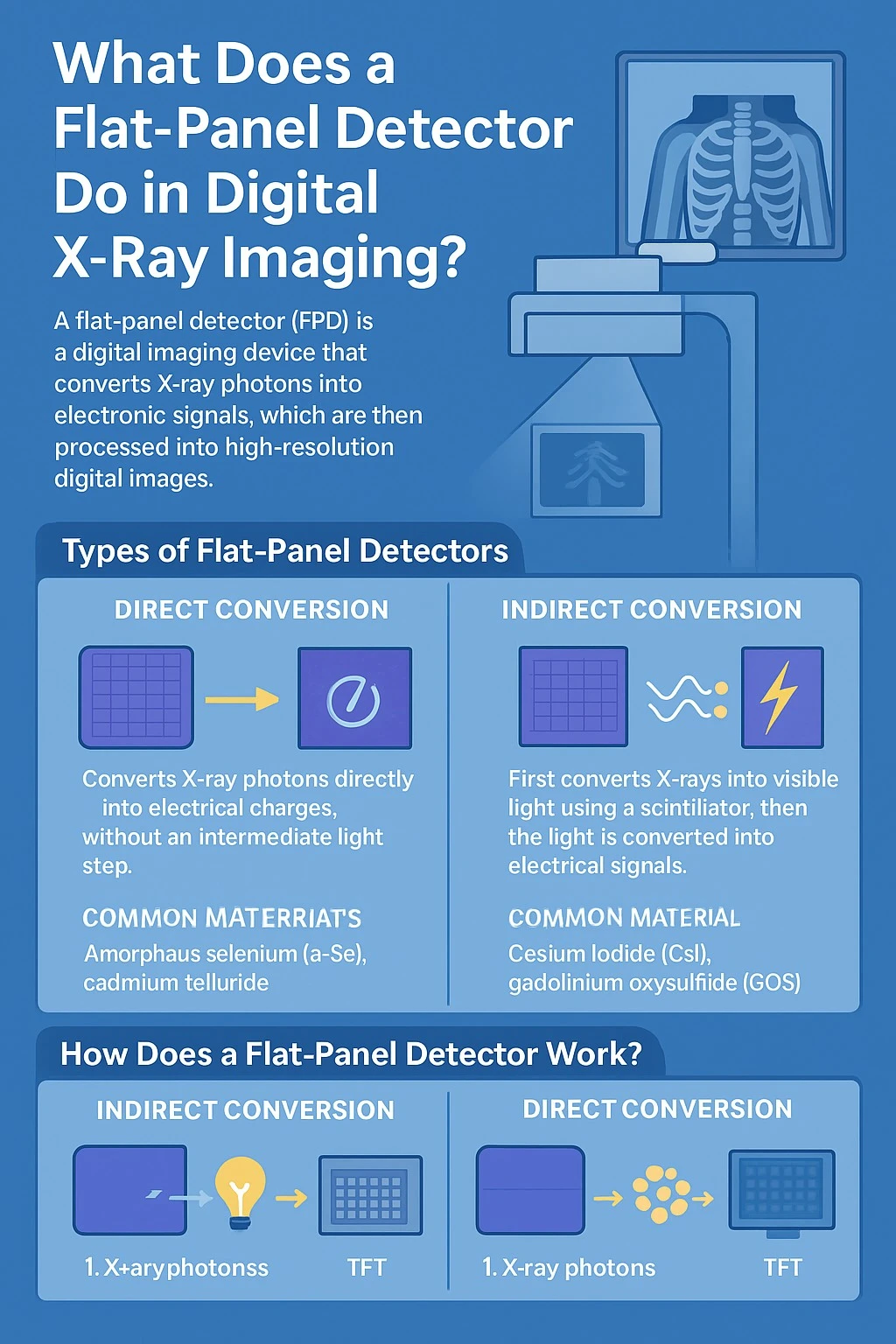 flat panel detector flat panel detector
